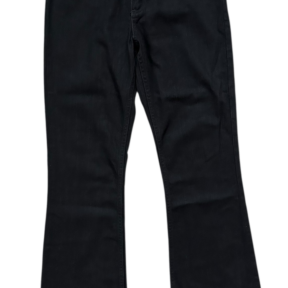 Sandro Paris Black Rudolphe High Rise Zip Fly Kick Flare Boot Jeans EU 36 US 4 - Picture 5 of 10